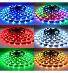 5M RGB LED Strip Lights – Smart Color Changing Room Lighting