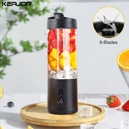 Mini Portable Blender – USB Rechargeable Smoothie & Juice Maker