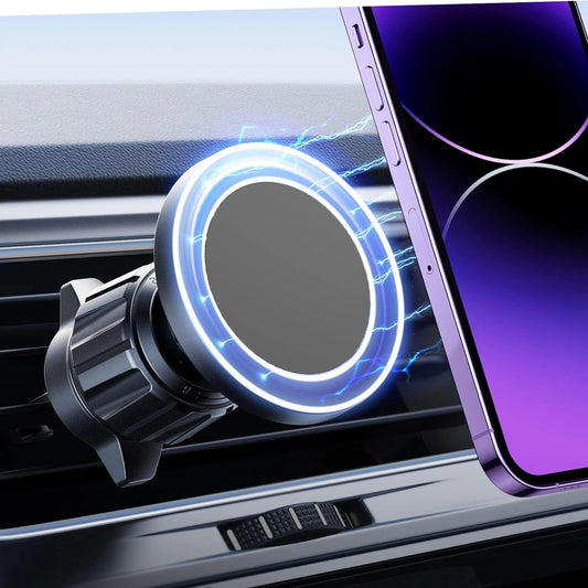 Magnetic Car Phone Mount (MagSafe Compatible)