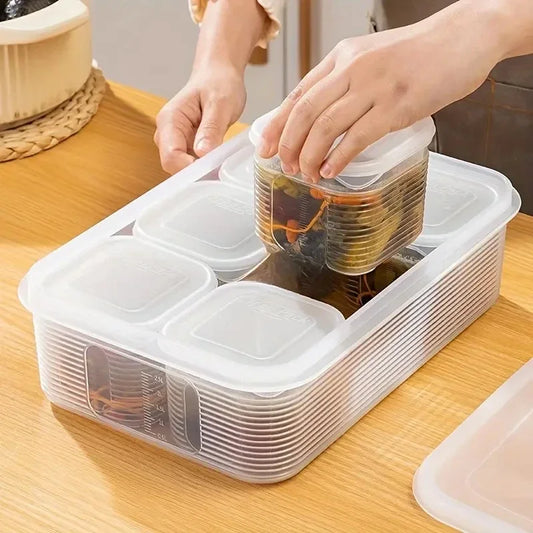 6-Grid Fresh Storage Container Set
