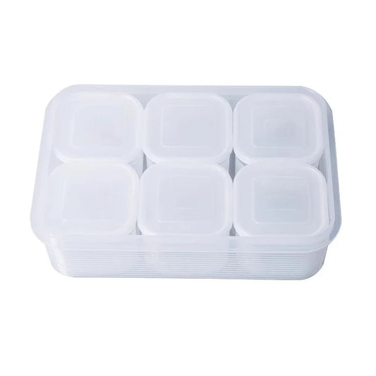 6-Grid Fresh Storage Container Set