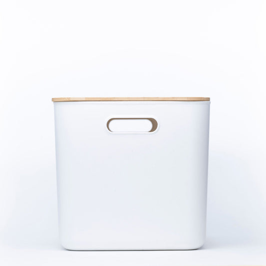 Bamboo Lid Storage Containers – Modern Stackable Organisers